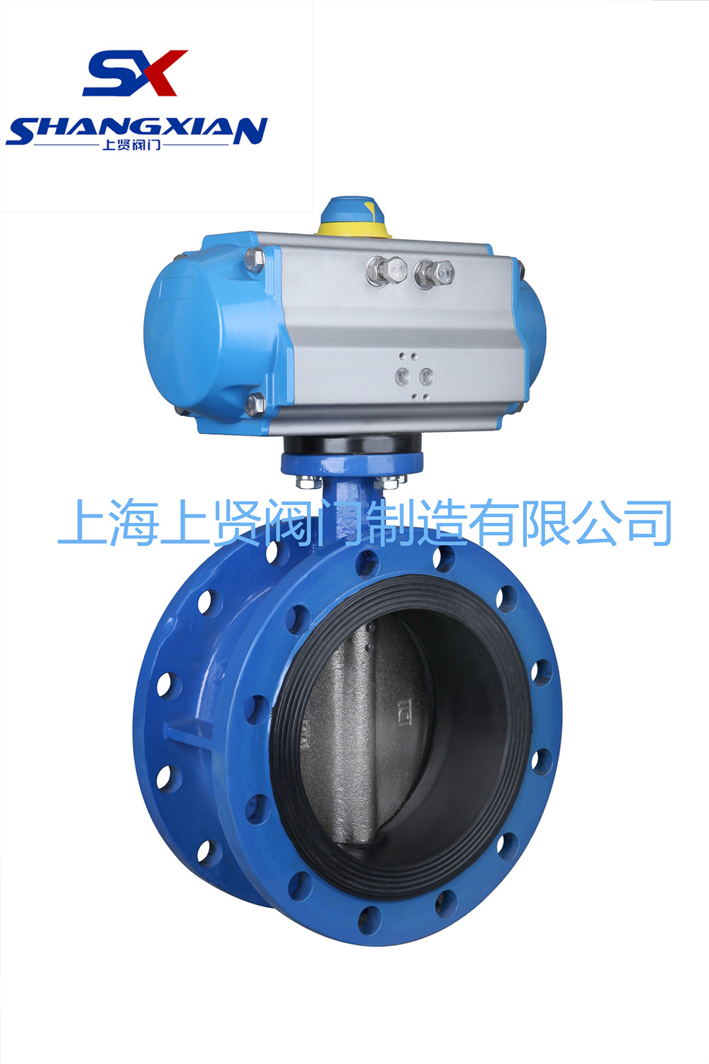 D641氣動法蘭蝶閥